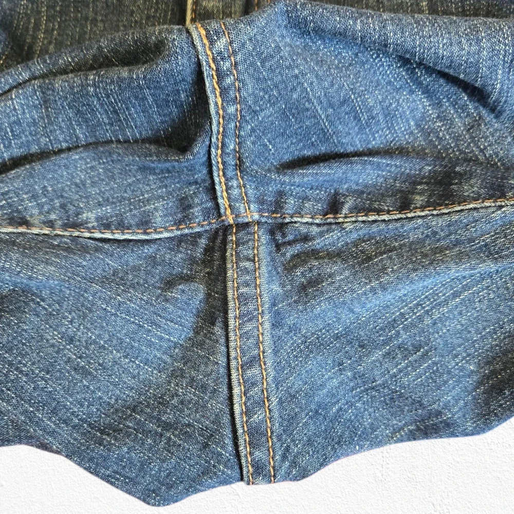 Levi's 512 Perfectly Shaping Medium Wash Mid Rise Wide Leg Bootcut Jeans Size 12